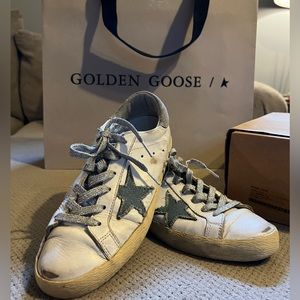 Golden Goose Superstars Denim Star
